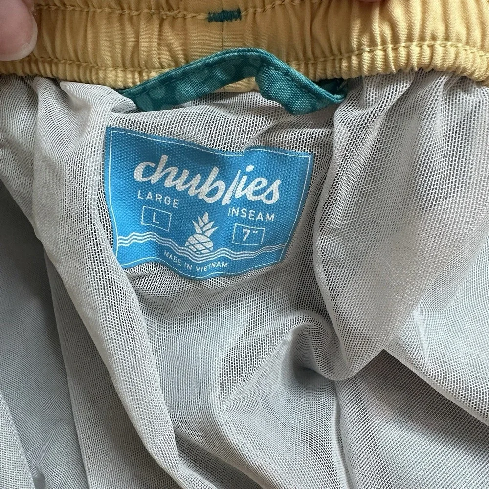 Chubbies Men's Swim Trunks Size Large‎ 7
